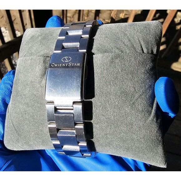 Orient Star Skeleton Automatic F6F4-UAF0 Japan Open Heart Stainless Steel Watch - Picture 6 of 16